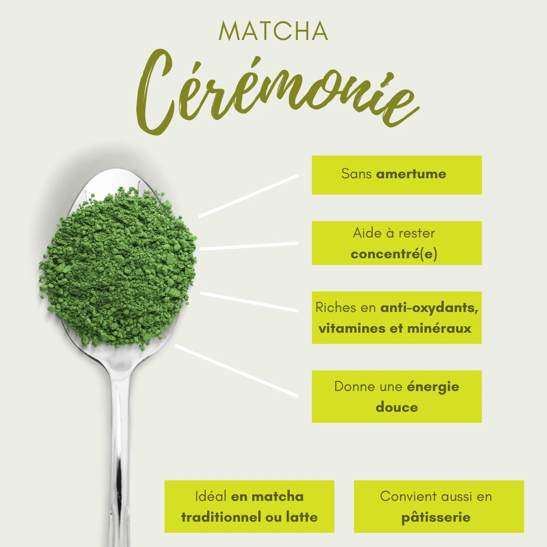 Les bienfaits du matcha cérémonie